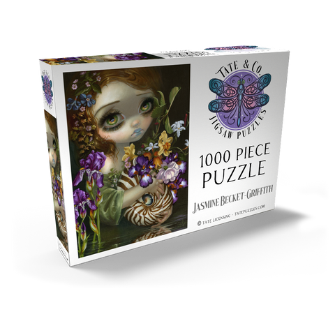 Darstellung des Puzzle Motivs Nautilus-Bouquet – Jasmine Becket-Griffith Nautilus Bouquet - Jasmine Becket-Griffith 1000 Puzzle Schachtel Ansicht2