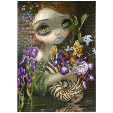 Darstellung des Puzzle Motivs puzzleplate Nautilus Bouquet - Jasmine Becket-Griffith 1000 Puzzle
