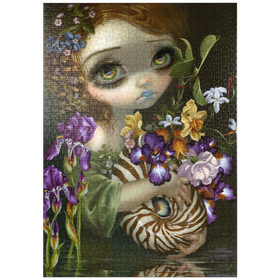 Darstellung des Puzzle Motivs Nautilus-Bouquet – Jasmine Becket-Griffith - Puzzleteile: 1000