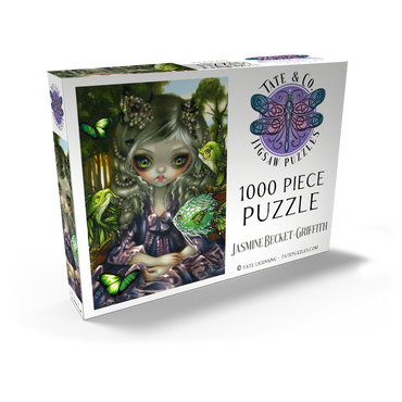 Darstellung des Puzzle Motivs Poissons Volants: Les Poissons Verts - Jasmine Becket-Griffith 1000 Puzzle Schachtel Ansicht2