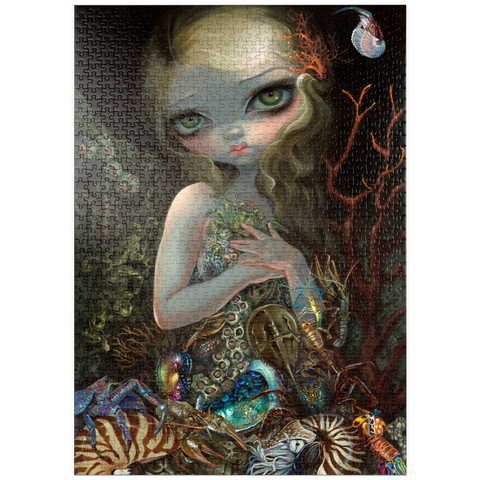 Darstellung des Puzzle Motivs Soft Shell – Jasmine Becket-Griffith puzzleplate Soft Shell - Jasmine Becket-Griffith 1000 Puzzle