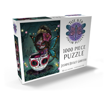 Darstellung des Puzzle Motivs Spirit Cafe: Cupe of Sugar - Jasmine Becket-Griffith 1000 Puzzle Schachtel Ansicht2