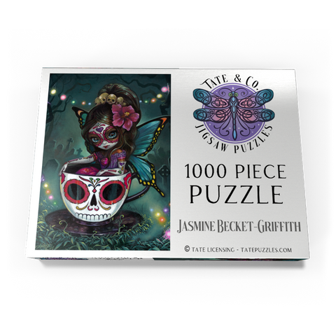 Darstellung des Puzzle Motivs Spirit Cafe: Eine Tasse Zucker – Jasmine Becket-Griffith Spirit Cafe: Cupe of Sugar - Jasmine Becket-Griffith 1000 Puzzle Schachtel Ansicht3