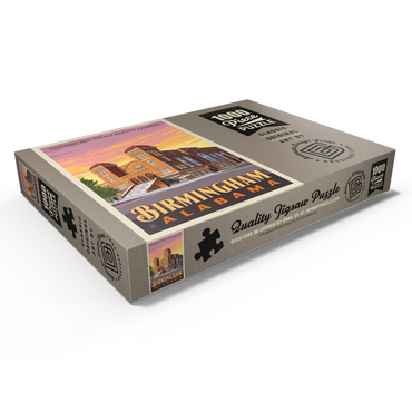 Darstellung des Puzzle Motivs Birmingham, AL: 16th Street Baptist Church 1000 Puzzle Schachtel Ansicht1