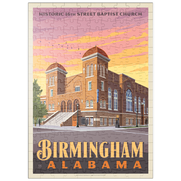 Darstellung des Puzzle Motivs puzzleplate Birmingham, AL: 16th Street Baptist Church 200 Puzzle