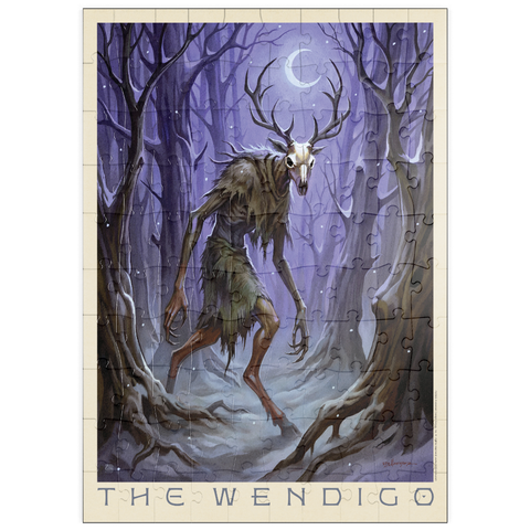 Darstellung des Puzzle Motivs Legenden der Nationalparks: Der Spuk des Wendigo puzzleplate Legends Of The National Parks: Wendigo Haunting 100 Puzzle