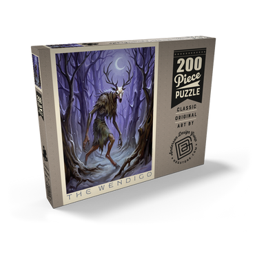 Darstellung des Puzzle Motivs Legends Of The National Parks: Wendigo Haunting 200 Puzzle Schachtel Ansicht2