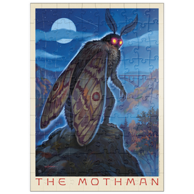 Darstellung des Puzzle Motivs Legenden der Nationalparks: Der Besuch des MothMan - Puzzleteile: 100
