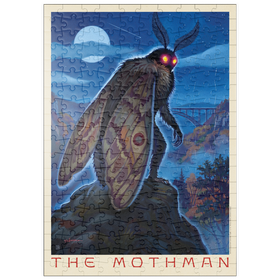 Darstellung des Puzzle Motivs Legenden der Nationalparks: Der Besuch des MothMan - Puzzleteile: 200