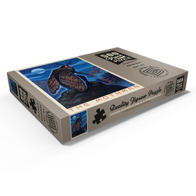 Darstellung des Puzzle Motivs Legenden der Nationalparks: Der Besuch des MothMan - Puzzleteile: 500
