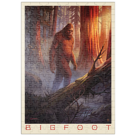 Darstellung des Puzzle Motivs Legenden der Nationalparks: Bigfoot-Sichtung - Puzzleteile: 200