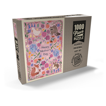 Darstellung des Puzzle Motivs A Greeting Card: Happy Mother's Day! 1000 Puzzle Schachtel Ansicht2