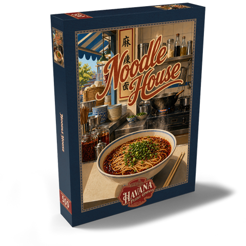 Darstellung des Puzzle Motivs Noodle House – Street Kitchen Ramen Noodle House - Street Kitchen Ramen 500 Puzzle Schachtel Ansicht2