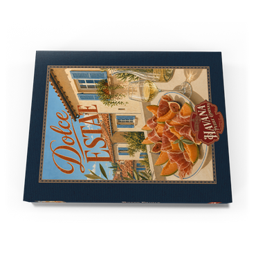 Darstellung des Puzzle Motivs Dolce Estate - Tuscan Villa Aperitivo 200 Puzzle Schachtel Ansicht3