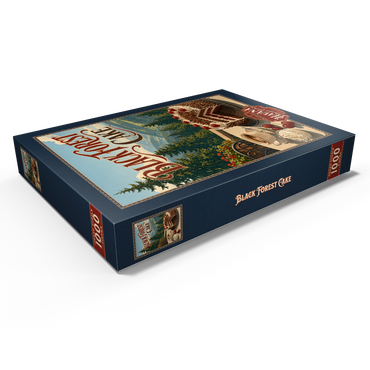 Darstellung des Puzzle Motivs Black Forest Cake - Alpine Mountain View 1000 Puzzle Schachtel Ansicht1