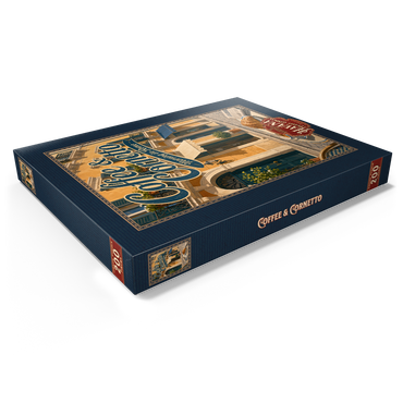 Darstellung des Puzzle Motivs Rome Coffee and Cornetto Morning Breakfast 200 Puzzle Schachtel Ansicht1