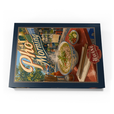 Darstellung des Puzzle Motivs Pho Morning Vietnamese Street Food Sign 1000 Puzzle Schachtel Ansicht3