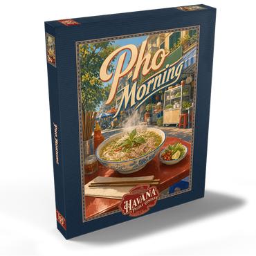 Darstellung des Puzzle Motivs Pho Morning Vietnamese Street Food Sign 100 Puzzle Schachtel Ansicht2