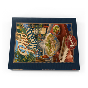 Darstellung des Puzzle Motivs Pho Morning Vietnamese Street Food Sign 200 Puzzle Schachtel Ansicht3