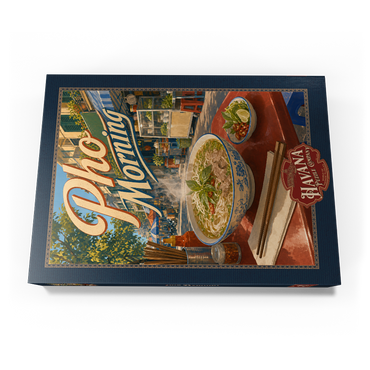 Darstellung des Puzzle Motivs Pho Morning Vietnamese Street Food Sign 500 Puzzle Schachtel Ansicht3