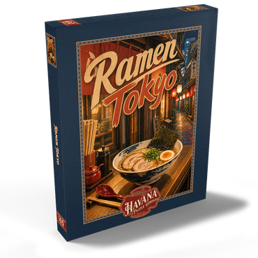 Darstellung des Puzzle Motivs Tokyo Ramen Street Night Food Scene 100 Puzzle Schachtel Ansicht2