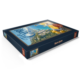 Alternative Darstellung des Puzzle-Motivs Zitronendessert nach Capri-Art – Puzzleteile: 200