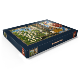 Alternative Darstellung des Puzzle-Motivs Bayerische Biergarten-Tischdekoration – Puzzleteile: 200