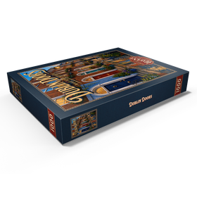 Darstellung des Puzzle Motivs Dublin: Der Charme der bunten Straßen - Puzzleteile: 1000