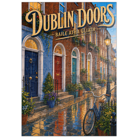 Darstellung des Puzzle Motivs Dublin: Der Charme der bunten Straßen - Puzzleteile: 100