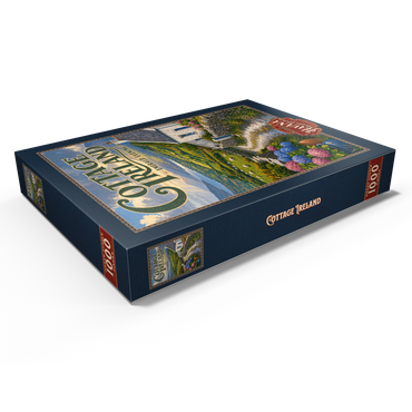 Darstellung des Puzzle Motivs Ireland Cottage Emerald Evening 1000 Puzzle Schachtel Ansicht1