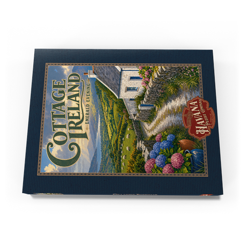 Darstellung des Puzzle Motivs Irland – Cottage – Smaragdgrüner Abend Ireland Cottage Emerald Evening 200 Puzzle Schachtel Ansicht3