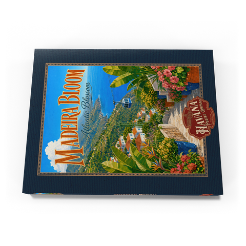 Darstellung des Puzzle Motivs Madeira – ein Paradies voller Küstenblüten Madeira Coastal Bloom Paradise 100 Puzzle Schachtel Ansicht3