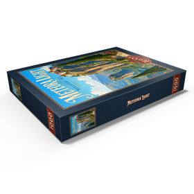 Darstellung des Puzzle Motivs Das Kloster Meteora – Majestät am Himmel - Puzzleteile: 1000