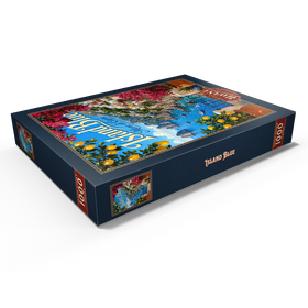 Darstellung des Puzzle Motivs Capri – Mittelmeer-Idylle an der Küste - Puzzleteile: 1000