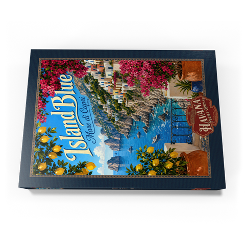 Darstellung des Puzzle Motivs Capri – Mittelmeer-Idylle an der Küste Capri Coastal Mediterranean Bliss 500 Puzzle Schachtel Ansicht3
