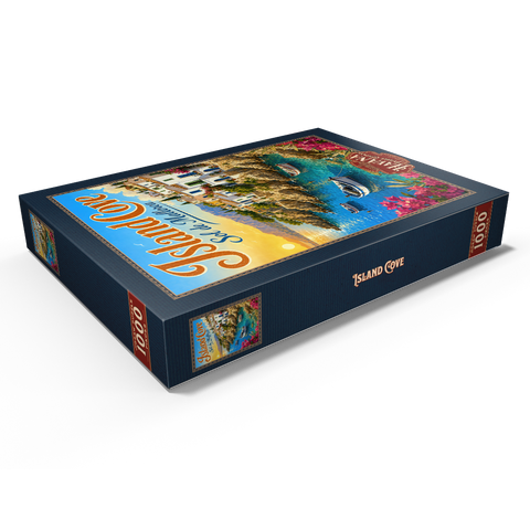 Darstellung des Puzzle Motivs Sol de Mallorca – Charme eines Sonnenuntergangs an der Küste Sol de Mallorca Coastal Sunset Charm 1000 Puzzle Schachtel Ansicht1