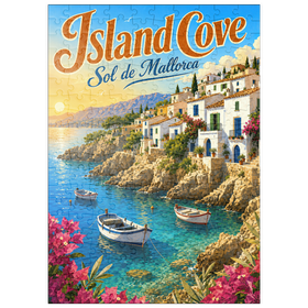 Darstellung des Puzzle Motivs Sol de Mallorca – Charme eines Sonnenuntergangs an der Küste - Puzzleteile: 200