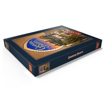 Darstellung des Puzzle Motivs Granada Alhambra Evening Splendor 200 Puzzle Schachtel Ansicht1