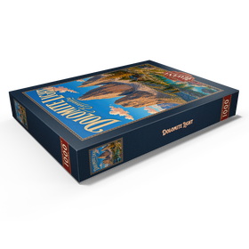Darstellung des Puzzle Motivs Dolomiten – Die Ruhe der Alpenseen - Puzzleteile: 1000