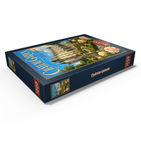 Darstellung des Puzzle Motivs Chateau Garden – Verzauberte Eleganz - Puzzleteile: 1000