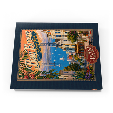 Darstellung des Puzzle Motivs San Francisco Bay Bridge Coastal Charm 200 Puzzle Schachtel Ansicht3
