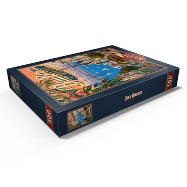 Darstellung des Puzzle Motivs San Francisco Bay Bridge Coastal Charm 500 Puzzle Schachtel Ansicht1