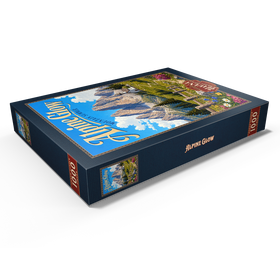 Darstellung des Puzzle Motivs Alpine Bergwelt – Sommerliche Ruhe - Puzzleteile: 1000