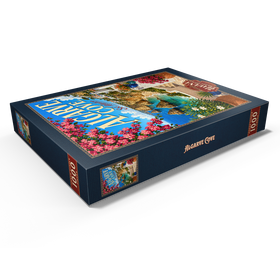 Darstellung des Puzzle Motivs Algarve Cove – Ein Paradies an der Küste - Puzzleteile: 1000