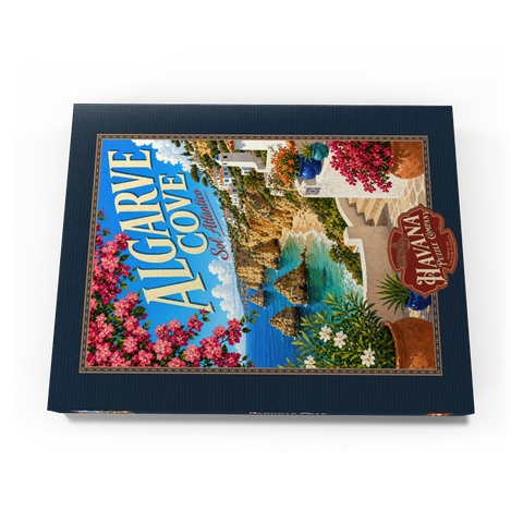 Darstellung des Puzzle Motivs Algarve Cove – Ein Paradies an der Küste Algarve Cove Coastal Paradise 200 Puzzle Schachtel Ansicht3
