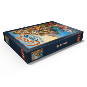 Darstellung des Puzzle Motivs Die Amalfiküste – farbenfroher Küstencharme - Puzzleteile: 1000