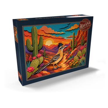 Darstellung des Puzzle Motivs Roadrunner in Cactus Canyon 500 Puzzle Schachtel Ansicht2