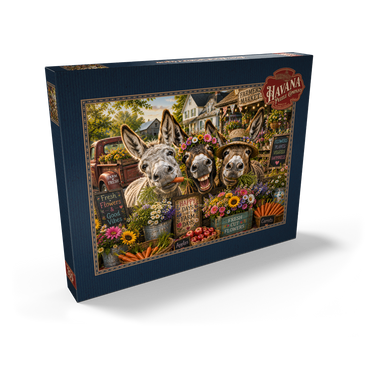 Darstellung des Puzzle Motivs Farm Fresh Donkey Crew 200 Puzzle Schachtel Ansicht2