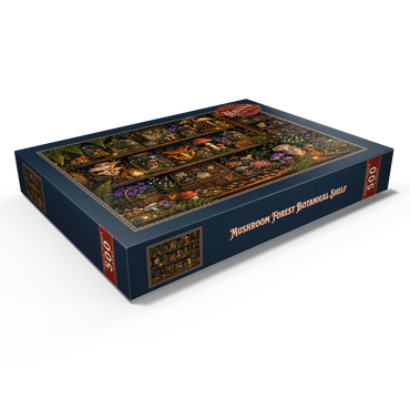 Darstellung des Puzzle Motivs Mushroom Forest Botanical Shelf 500 Puzzle Schachtel Ansicht1