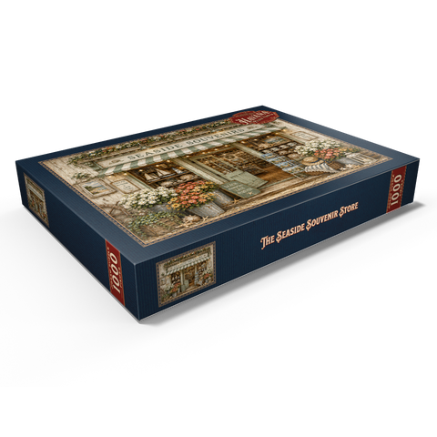 Darstellung des Puzzle Motivs Der Souvenirladen am Meer The Seaside Souvenir Store 1000 Puzzle Schachtel Ansicht1